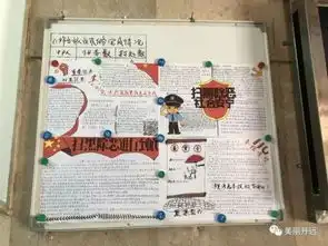 走心开远警察蜀黍制作的手抄报简单易懂接地气