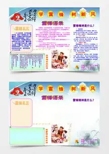 学雷锋手抄报word模板学雷锋手抄报word模板下载熊猫办公