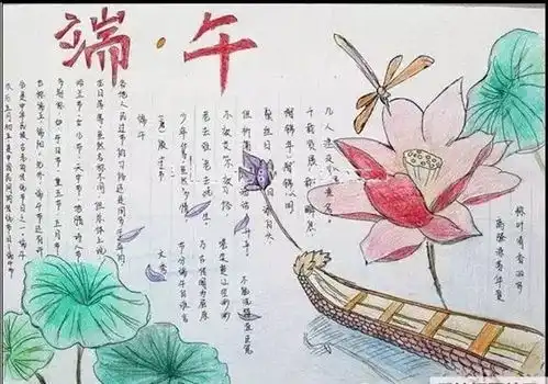 端午节父亲节手抄报,快快收藏吧