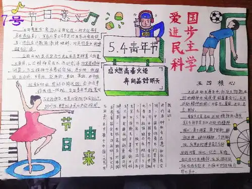 通信与电子学院举办传民族精神,扬青春风采五四系列活动之主题手抄报比赛