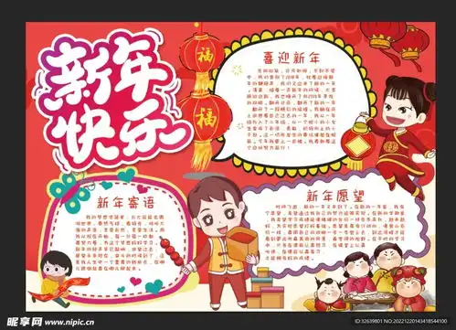 春节手抄报
