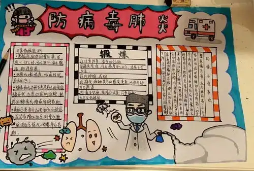 疫情防控她关注丨玉环孩子用画笔,为抗击疫情加油