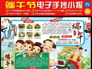 端午节小报传统节日文化习俗手抄报小报模板图片素材寒假手抄报大全psd下载157.47mb寒暑假手抄报