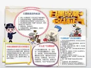 扫黑除恶小报反黑和谐社会法制word手抄报图片素材worddoc模板下载11.96mb道德与法治手抄报大全学科手抄报