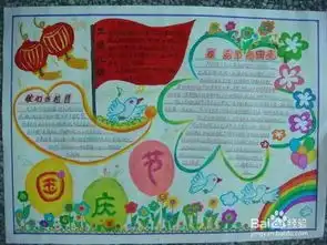 国庆节手抄报怎么画