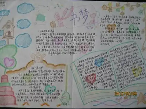发几张好看的读书笔记手抄报过来如果好看的话我会采纳