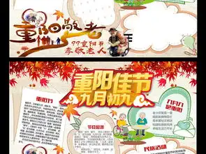孝敬父母重阳佳节敬爱关爱老人手抄电子小报图片素材worddoc模板下载55.99mb重阳节手抄报大全节日手抄报