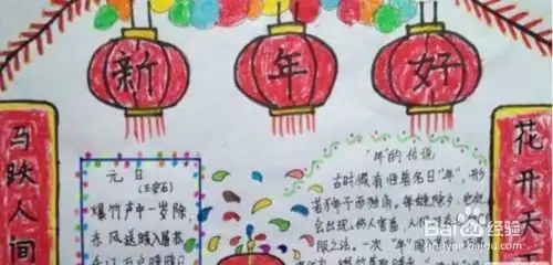 春节手抄报怎样制作