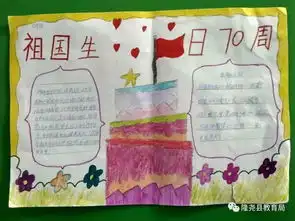 第二实验小学开展喜迎国庆祝福祖国手抄报评比活动