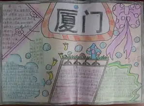 北京小学精美手抄报版面设计图