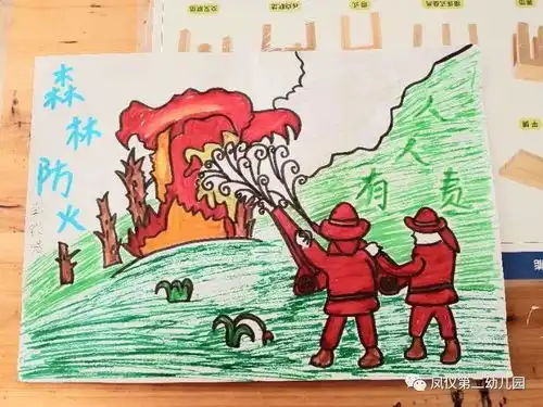 共享森林美景严防森林火灾