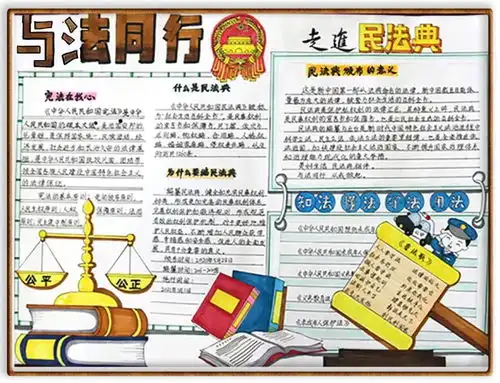 手抄报贵州省首届青少年学生法治文化获奖作品展播