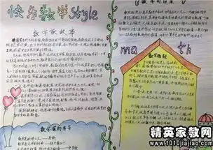 数学手抄报数学家的故事