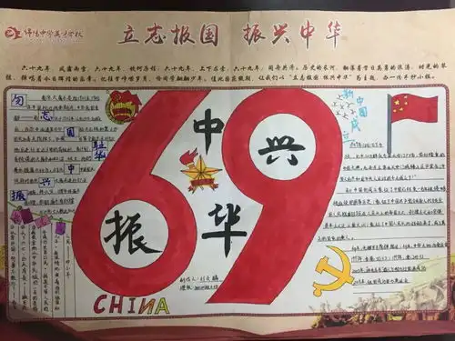 历史手抄报主题黑板报比赛