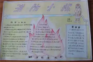 消防安全手抄报家庭防火小妙招