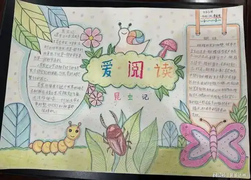 通川区文华街小学校举办文学节系列活动晒阅读手抄报