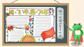 2019年国庆节手抄报精选