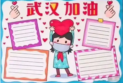 2020新型冠状病毒手抄报素材大全,给孩子收藏