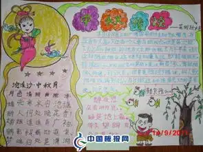 四年级以民间传说真有趣为主题的手抄报