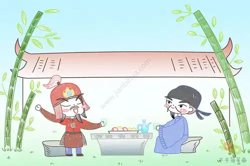 凉州词古诗配画简笔画