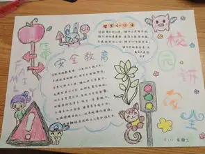 安全手抄报大图