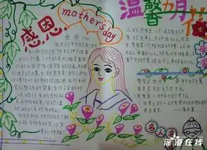 手抄报关于母亲节的图片