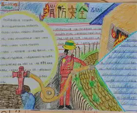 消防安全手抄报消防安全伴我行1400字