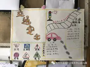 微视频手抄报小诗歌......富阳学校的交通文明安全教育都挺好