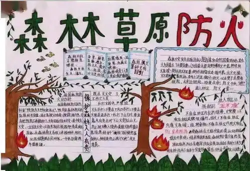 悠悠森林情寸寸防火心碑庙中学开展防范森林草原火灾,守护绿色生态家园活动