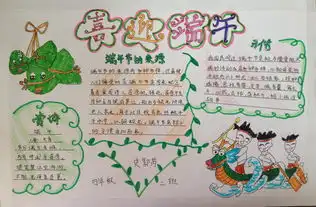喜迎端午手抄报内容