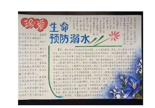 珍爱生命,预防溺水,防溺水手抄报合集