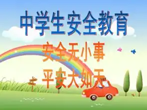 开学第一课安全教育课件