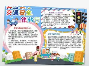 交通安全小报校园安全伴我行手抄报电子小报图片设计素材高清worddoc模板下载8.72mb交通安全手抄报大全