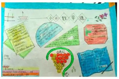 北京小学二年级数学手抄报