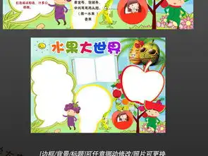 psd我喜欢水果大世界饮食健康教育卡通手抄报小报边框素材图片psd模板下载79.52mb其他大全其他