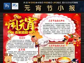 2019猪年元宵节小报闹元宵手抄报模板图片worddoc设计图下载元宵手抄报大全编号17407837
