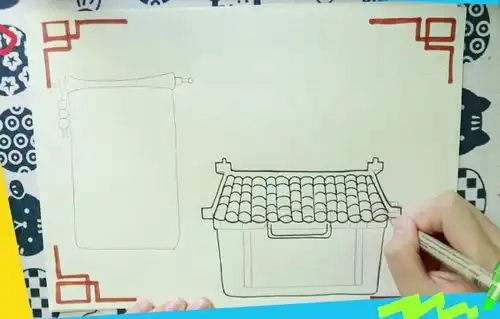二年级冬至手抄报怎么画