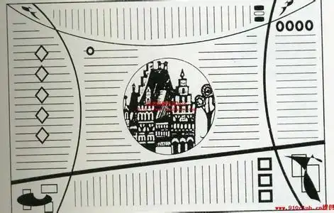 黑白手抄报版面设计图