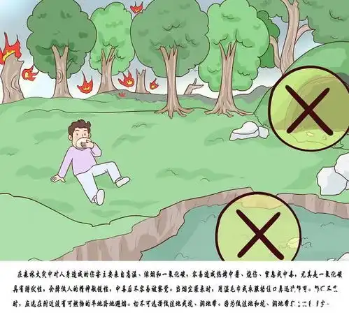 一组漫画带您迅速get森林草原防火小常识