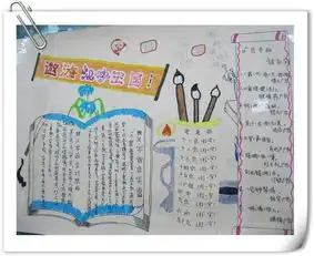 语文五年级遨游汉字王国手抄报