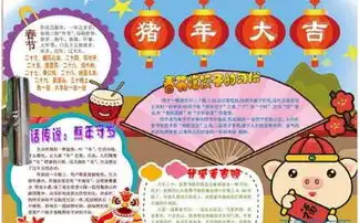 2019年关于除夕由来的手抄报六年级