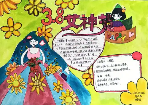 学生作品温州翔宇初中手抄报妈妈,我爱你