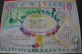扫好地手抄报要图片