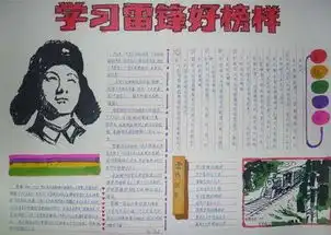 关于雷锋手抄报素材学习雷锋好榜样