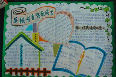 小学生手抄报青春随想