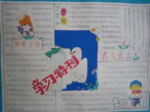 读书手抄报读书的魅力