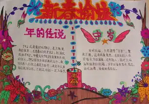 关于春节的手抄报,要图片
