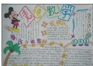 四年级下册数学一单元手抄报