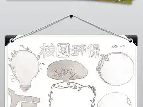 校园环境垃圾分类小报校园绿色环保手抄报图片素材psd模板下载191.73mb保护环境手抄报大全环保手抄报