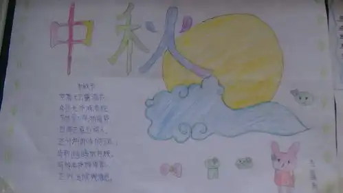 中秋节手抄报图片和内容2